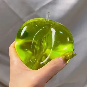 Green Apple Squeeze Toys Relieve Stress and Vent Anger Fidget Toys Plasticity Squeeze toys To Relieve Stress for Friends