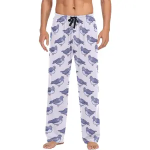 Tiktokshopblackfriday Mens Pajama Pants Cartoon Pigeon Men's Pajama Bottoms Sleep Lounge Pj Pants for Men Drawstring Pockets S-XXL Big Casual Lightweight Soft Breathable Elastic Waistband Modal Polyester Loungewear