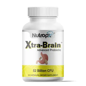 Nutropx Xtra Brain  Gut Health + Mood Support Supplement” Healthcare Fitness Dietary Probiotic