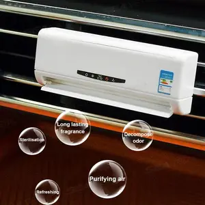 SEAMETAL Car Perfume Diffuser Solar Air Conditioner Shape Decorative Air Freshener Air Outlet Car Aromatherapy Fragrance Tablet