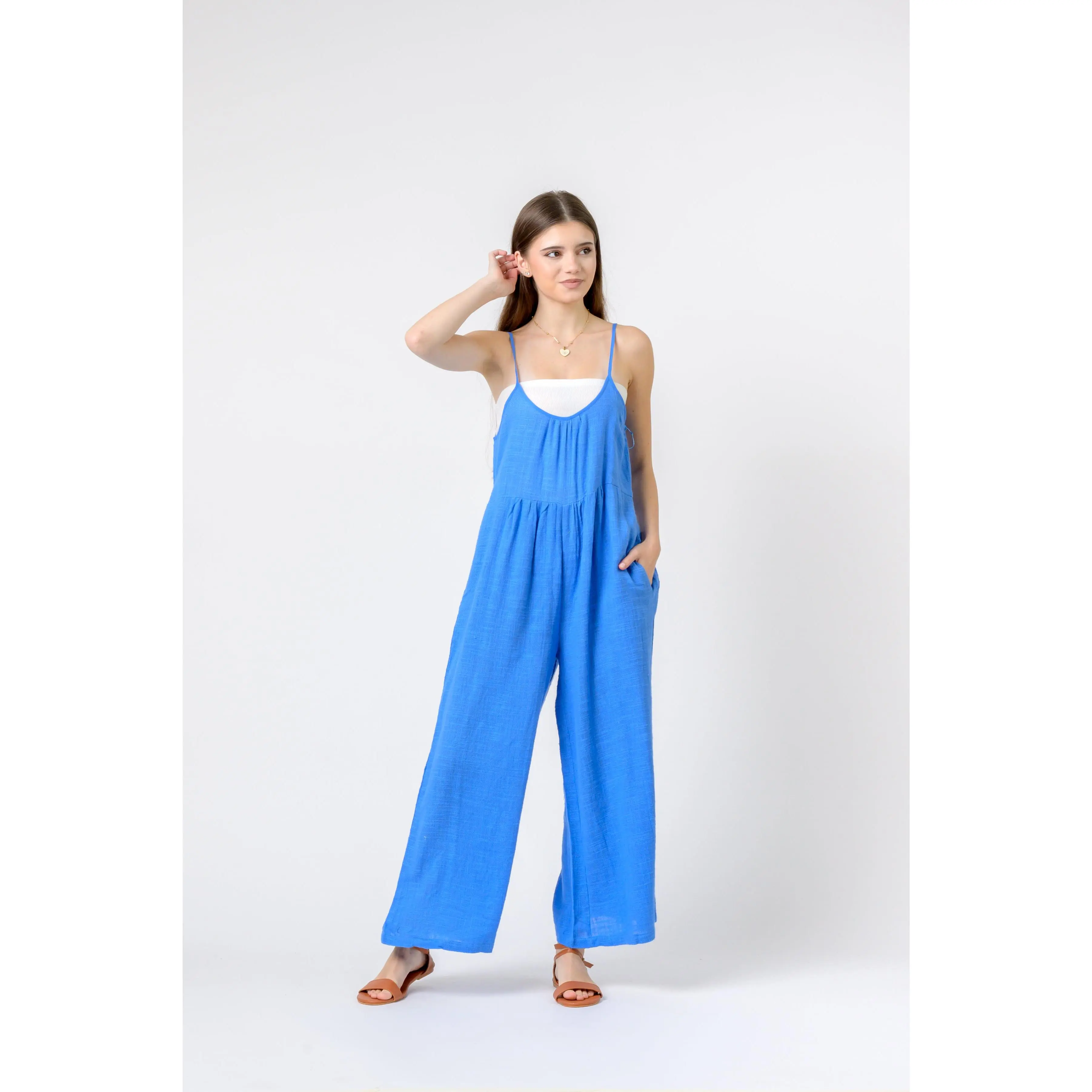Rhea Eva Wide Leg Jumpsuit