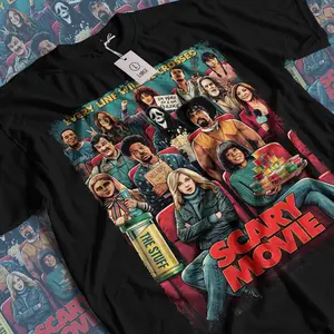 Scary Movie T-shirt: Vintage Horror Movie Unisex Graphic Tee
