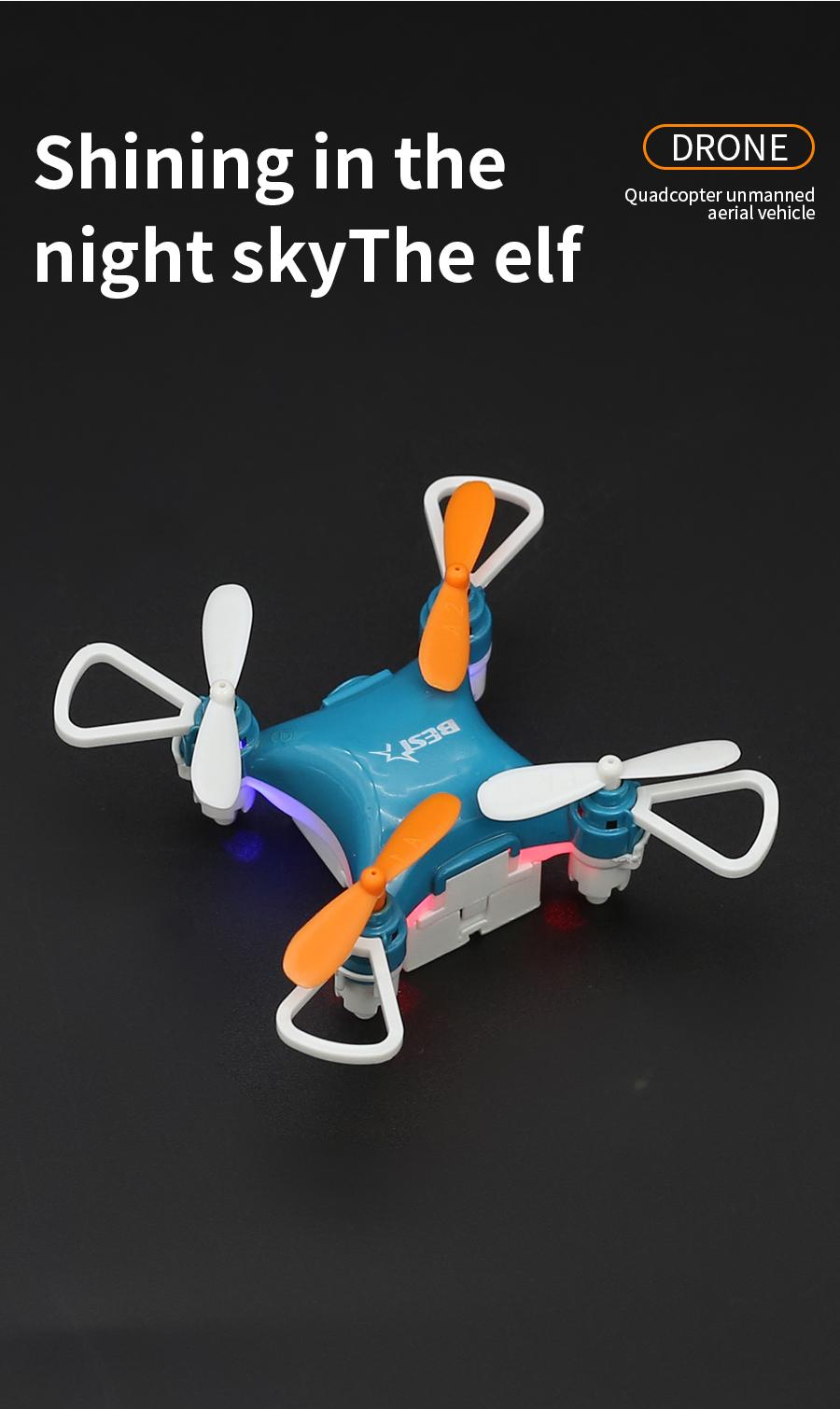 New upgraded version Drone Mini RemoteControl Aircraft New 360° dazzling flipChildren's Toy Micro Aircraft Fixed HeightQuadcopter Electronic flying toys Children'sgifts Cameras Controller