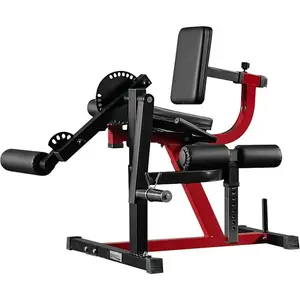 Leg Extension and Curl Machine, Lower Body Special Leg Machine, Adjustable Leg Exercise Bench with Plate Loaded, Leg Rotary Extension for Thigh, Home Gym Weight Machine