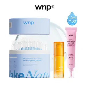 [WNP Official] Exclusive Bundle | 3% Hyaluronic Acid Serum 1.2ml*100 + Glo Boost Cream + BrightPop Vitamin C Serum summerwins