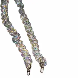 36 in Iridescent Bag Chain - Stylish Accessory for Luggage and Bags