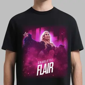 Charlotte Flair Unisex T Shirt Queen Graphic Tee HY321