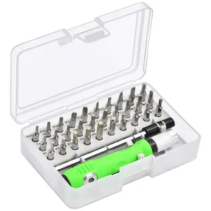 32 in 1 Precision Screwdriver Set, Mini Magnetic Phillips & Flathead Screwdriver Kit, Multi-functional Repair Tool with Magnetic Bits, Portable Precision Hand Tool for Smartphone Electronics Maintenance, Furniture Assembly