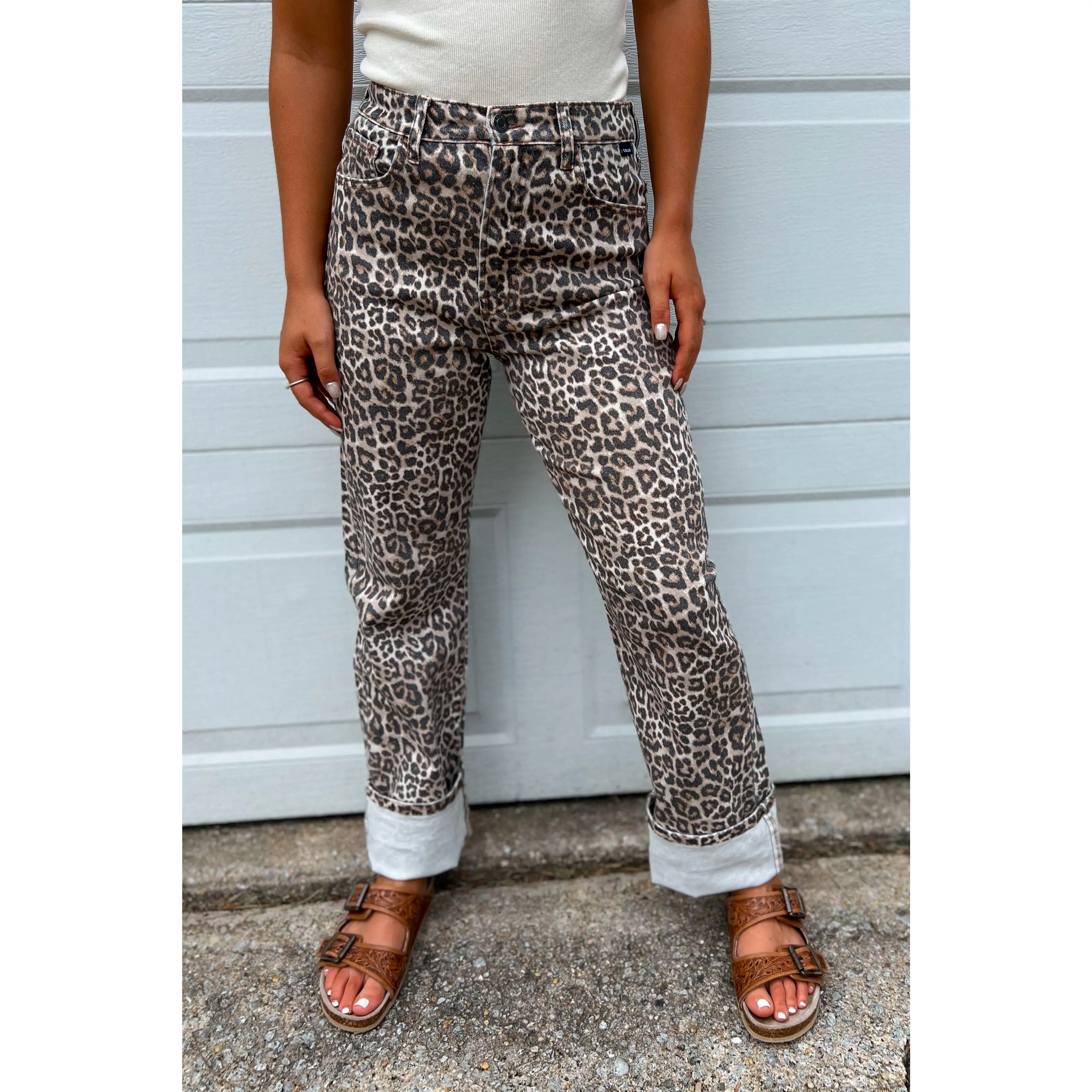 Leopard Jeans