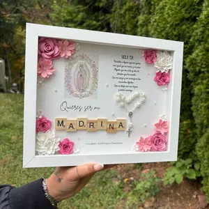 Madrina Proposal Shadow Box