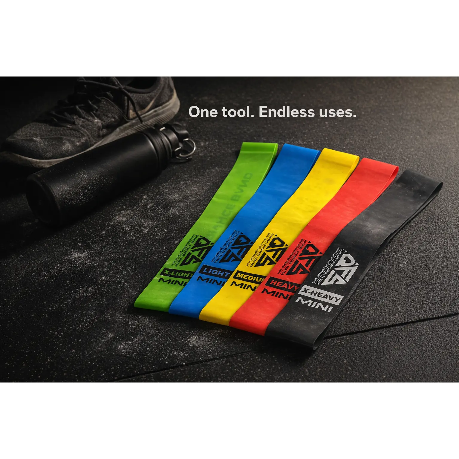 Performance Bands | Mini Resistance Bands for Glutes, Strength Training, Speed Training, and Athletic Performance