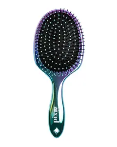 Pixie Pop Premium Detangling Brush - Metallic Teal & Purple