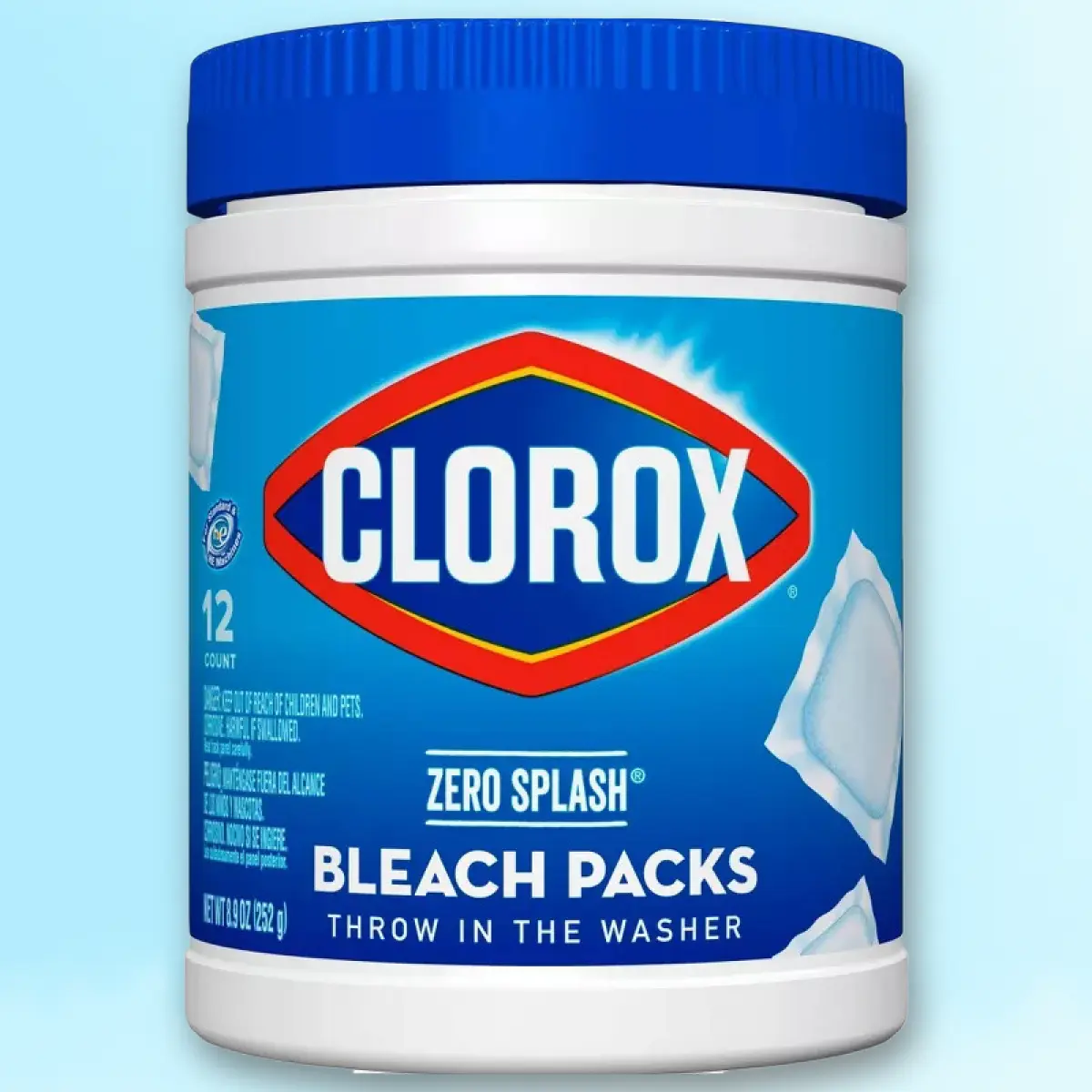 Clorox Zero Spsh Bleach Packs - 12ct Clorox Zero Spsh Bleach Packs - 12ct