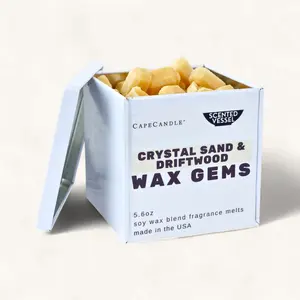 Crystal Sand & Driftwood 5.6oz Scented Wax Gems