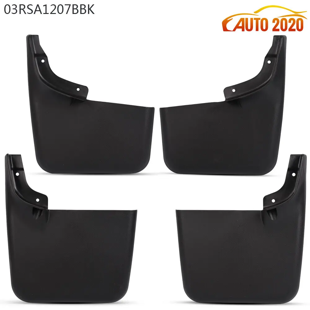 Mud Flaps Molded Splash Guards Fit For Ford F-150 w/o Fender Flares 2004 - 2015