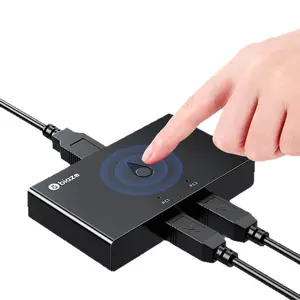USB KVM18 Switcher 2 In 1 Out Splitter Office Computer File Sharing Converter