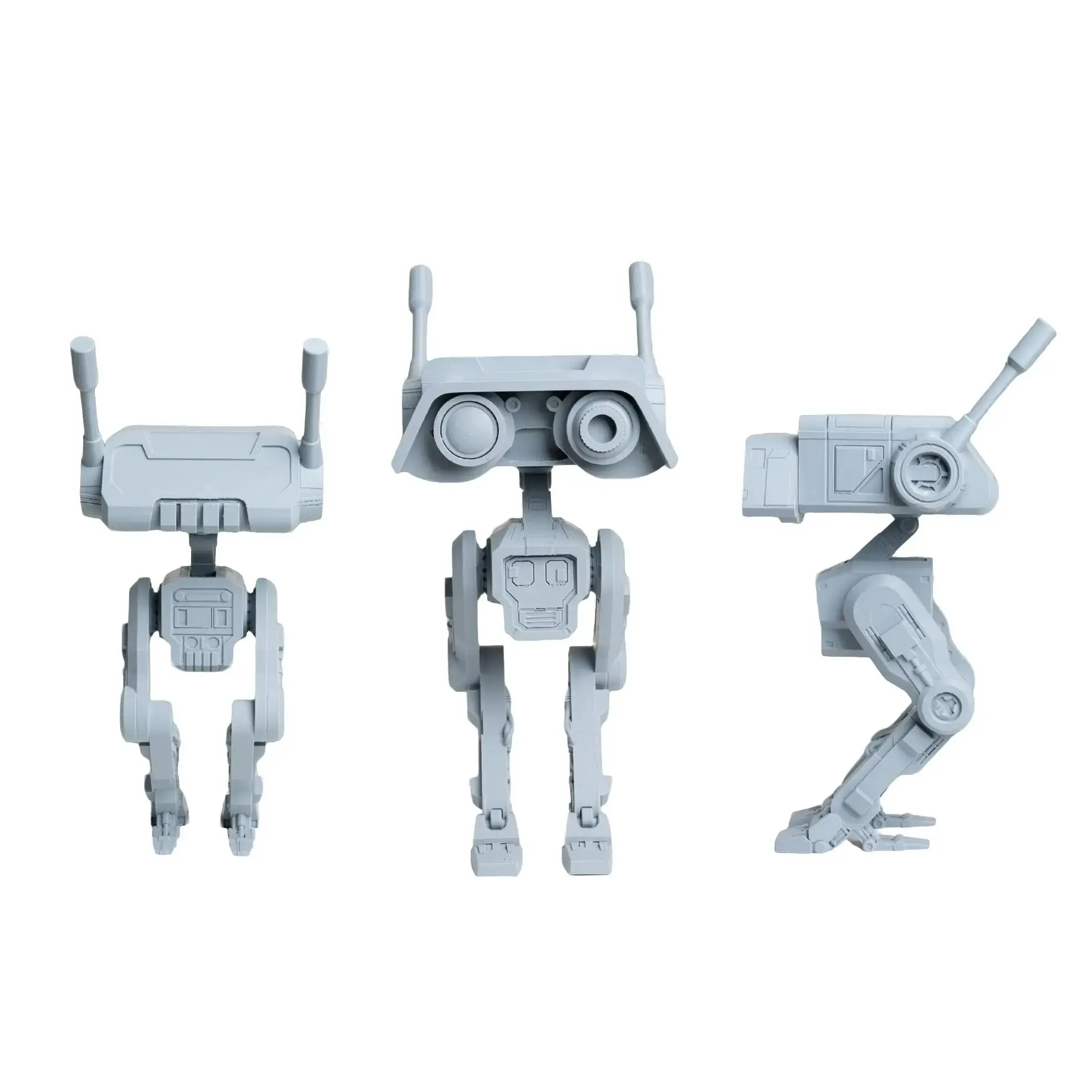 BD-1 Droid 3D Printed Art Toy - Glued Together, Sturdy PLA, No Movement or Articulation, Two Delivery Options Available