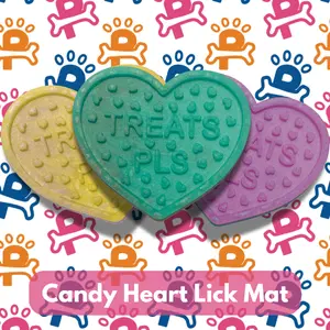 Candy Heart Lick Mat