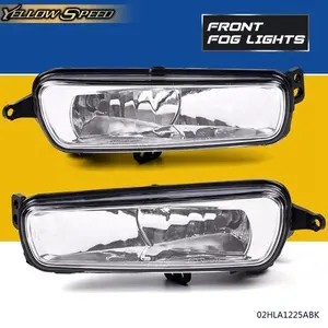 Pair Left + Right Fog Light Driving Light Lamp W/ Bulb Fit For 15-17 Ford Focus