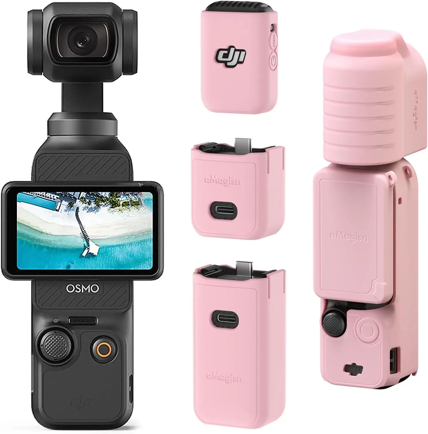 Protective Case Cover for DJI  Pocket 3 Accessories ()