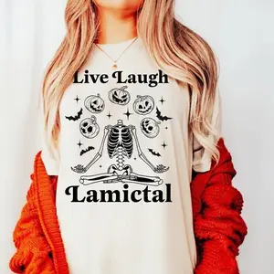 Live Laugh Lamictal shirt | lamictal shirt | epilepsy awareness | bipolar disorder | bpd awareness | bipolar shirt | epilepsy |mental health