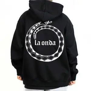 La Onda Chicano Style Hoodie, Lowrider Streetwear Graphic, Urban Culture, Vintage Black & Grey, Unisex Hoodie for Men & Women, S–5XL, Gift Idea