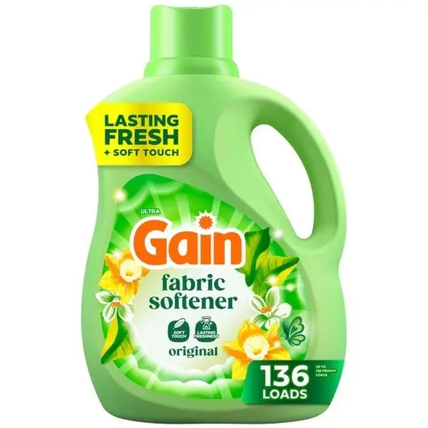 Laundry Liquid Fabric Softener, Original Scent, 100 fl oz, 136 Loads