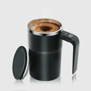 2026 New Automatic Magnetic Stirring Coffee Cup,380ml/12.85Oz,Rechargeable Electric Coffee Mug,Multifunctional Mixing Cuo,Self Stirring Mug for Home Kitchen Office