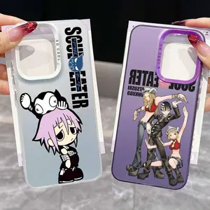 Cool Colorful Style S-Soul Eater Phone Case For Samsung Samsung S25/S24/S23/S22/Plus/Ultra/Fe Ultra Plus Cover Funda Soft Colorful Phone Case,Special Gift for Christmas,Birthday,For Friend