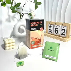 Bessence Lightness Blend Herbal Tea 25 Bags for Daily Use 100% Natural Ingredients Gentle Gut Reset Tea Herbal Digestive Support