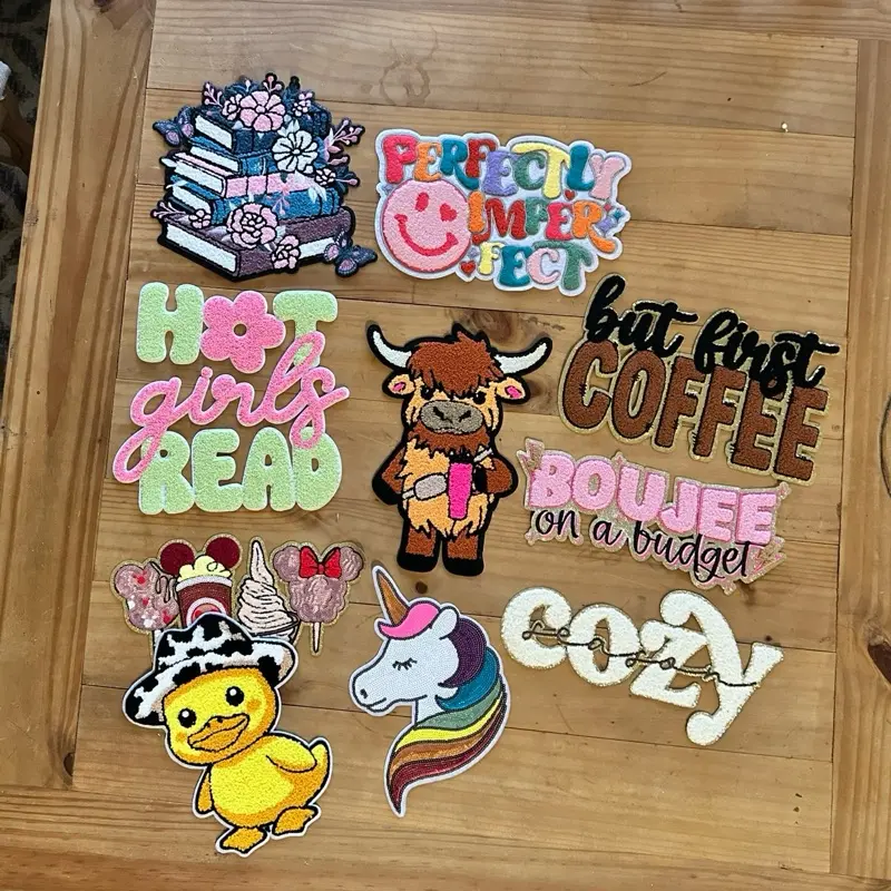 Chenille & Sequin Patches Chenille & Sequin Patches