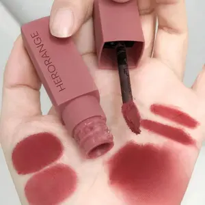 HERORANGE Velvet Matte Lip Paste 6-Color Series Long Lasting Lipsticks Long lasting non stick cup non fading lipstick smooth matte effect creates plump lips suitable for all skin types Valentine's Day, Halloween, and Christmas perfect gifts