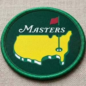 Masters Golf Tournament Embroidered Patch, Iron On Badge, Golf Lovers Accessory