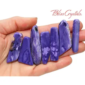 CHAROITE Flat Stick, Grade AA Polished #CS69