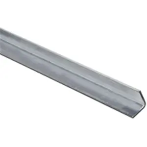 212 MAIN Equal Leg Zinc Finish Steel Angle Mounting Bracket, 1x1x36 in Steel Construction, Household Appliance Part & Accessory, Metal Brackets, Mounting Brackets