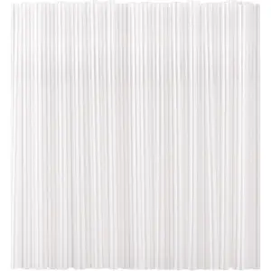 Individually Wrapped 100 count Clear Plastic Straws, Disposable Drinking Straws, 8.26" Long and 0.23'' Diameter,
