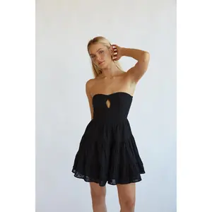 Blythe Embroidered Mini Dress