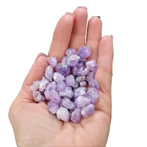 Aura Amethyst Pieces - Raw Amethyst Pieces