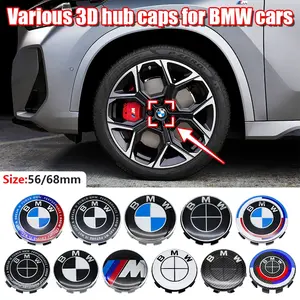 Bmw Wheel Hub Cap, Car Wheel Center Cap, Wheel Hub Center Cover, Universal Fit for Various Models, Designed for the Wheel Hub Center Position, Clip-On Installation Structure, Automotive Wheel Accessory for Hub Center Protection.