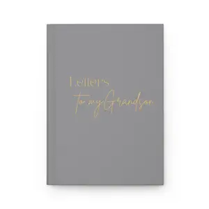 Letters to Grandson Hardcover Journal Matte