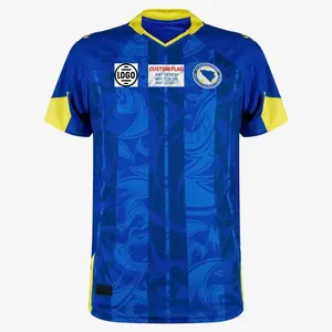 Personalized Bosnia & Herzegovina Soccer Jersey Full Set World Cup 2026, Custom Name Number Logo National Soccer Jersey B
