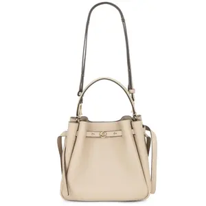 Tory Burch Romy Bucket Bag in Soft Cement Tory Burch Romy Bucket Bag in Soft Cement