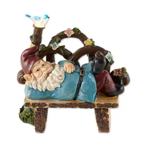 Zingz & Thingz Afternoon Nap Gnome Solar Statue Zingz & Thingz Afternoon Nap Gnome Solar Statue