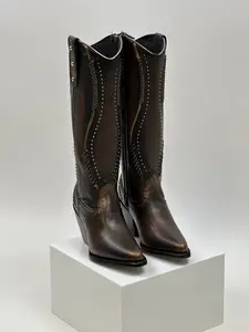 WOMEN’S CUADRA TALL BOOT RES VINTAGE CAMALEON BROWN SUAVE  CC260