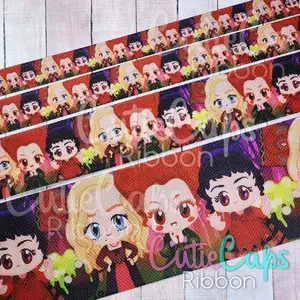 Halloween Witches Grosgrain Ribbon. Sold in 5 yard rolls