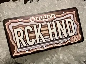 RCK HND Oregon License Plate Sticker (v1)