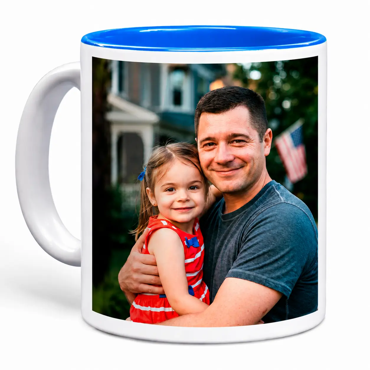 ArtPix 3D Personalized Photo Collage Coffee Mug, Custom Picture Ceramic Tea Cup