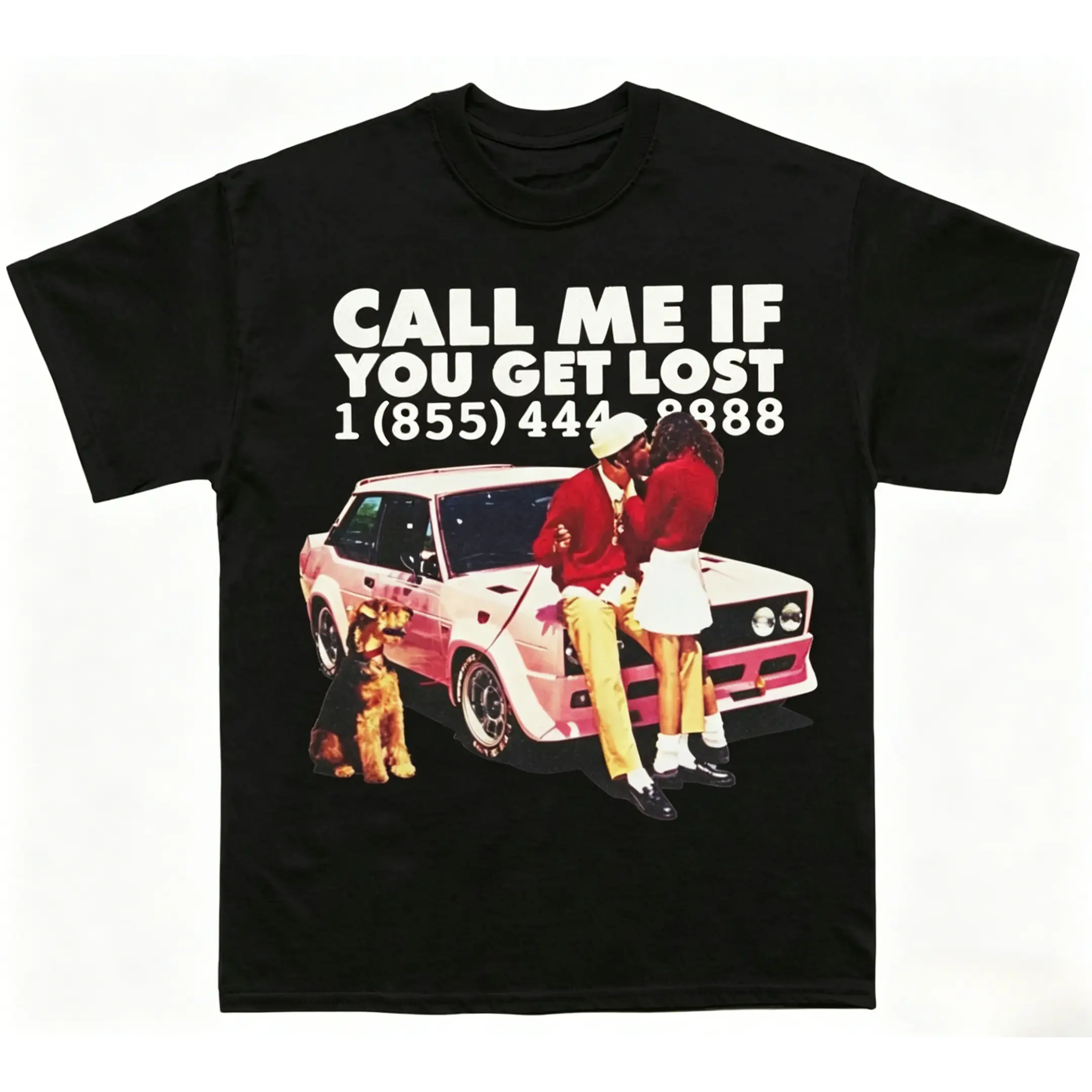 Women's Call Me If You Get Lost Oversized Cotton Garment, Vintage Hip Hop Rap Graphic Printed Shortsleeve Apparel, Casual Wear Streetwear T-Shirt, Comfy, Fit, Unisex, Digital Print, Loose, Tee