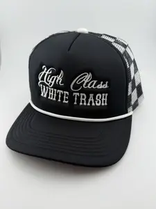 High Class White Trash Mirmaru puff Trucker Hat