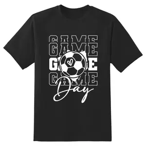 Game Day Soccer T-Shirt for Fans - Bold Design, Comfortable Fit, Ideal for Game Days & Matches - Versatile Soccer-Themed Tee